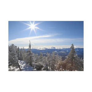Winter Wonderland Matte Canvas Wall Art - Eco Radial Pine - Dipaliz - 48″ x 32″ (horizontal) / 0.75’’ - Posters Prints