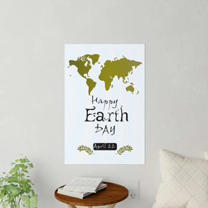 Vibrant World Earth Day Wall Decals - Vinyl - Dipaliz - Home Decor