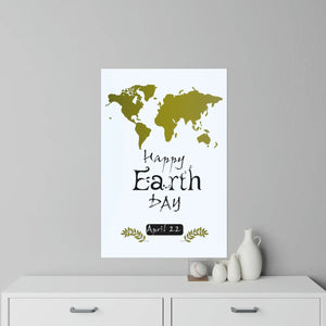 Vibrant World Earth Day Wall Decals - Vinyl - Dipaliz - Home Decor