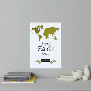 Vibrant World Earth Day Wall Decals - Vinyl - Dipaliz - Home Decor