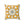 Vibrant Yellow Abstract Polyester Square Pillow - Dipaliz - Throw Pillows