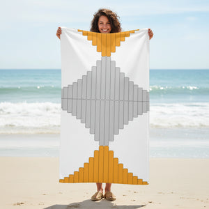 Grey Towel - Eco-friendly Gifts for Her Beach Style - Dipaliz - Towels