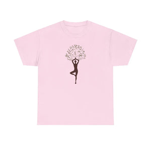 Soft Cotton Yoga t Shirt - and Nature - Dipaliz - T-shirts - 3xl