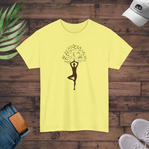 Soft Cotton Yoga t Shirt - and Nature - Dipaliz - T-shirts - 3xl