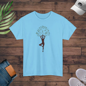 Soft Cotton Yoga t Shirt - and Nature - Dipaliz - T-shirts - 3xl