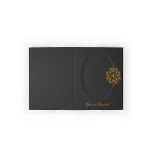 Premium Blank Greeting Cards - Sturdy Invited Card - Dipaliz - & Note