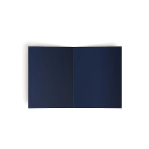 Sophisticated Navy Blue Year Cards - Premium New - Dipaliz - Greeting & Note