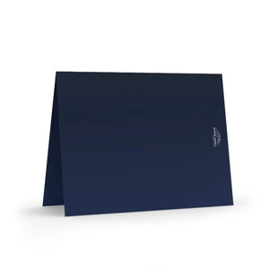 Sophisticated Navy Blue Year Cards - Premium New - Dipaliz - Greeting & Note