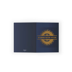 Sophisticated Navy Blue Year Cards - Premium New - Dipaliz - Greeting & Note