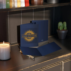 Sophisticated Navy Blue Year Cards - Premium New - Dipaliz - Greeting & Note