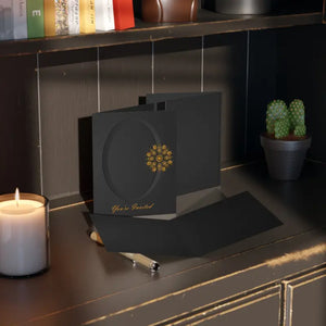 Blank Cards - Creative Greeting for Every Occasion - Dipaliz - 8 Pcs / Matte / 4.25” x 5.5” - & Note