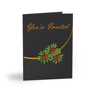 Vibrant Greeting Cards - Matching White Envelopes - Dipaliz - & Note