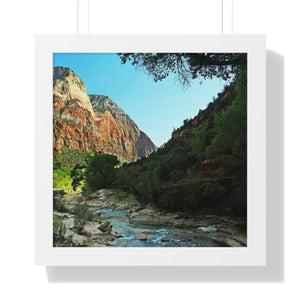 Zion National Park Gallery Canvas Wraps - Dipaliz - Posters Prints & Visual Artwork