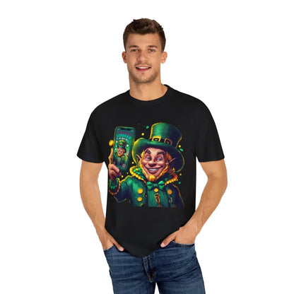 Leprechaun Tee: Rock your St. Patrick’s Day Look! - Black / s T-shirt