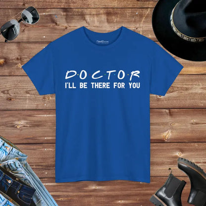 Unisex Heavy Cotton Doctor Tee - I’ll - Royal / s T-shirt