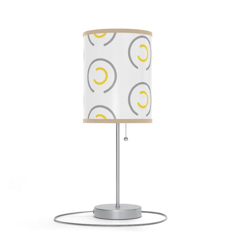 Illuminate with Style: Abstract Circles Lamp Us|ca Plug - Home Decor