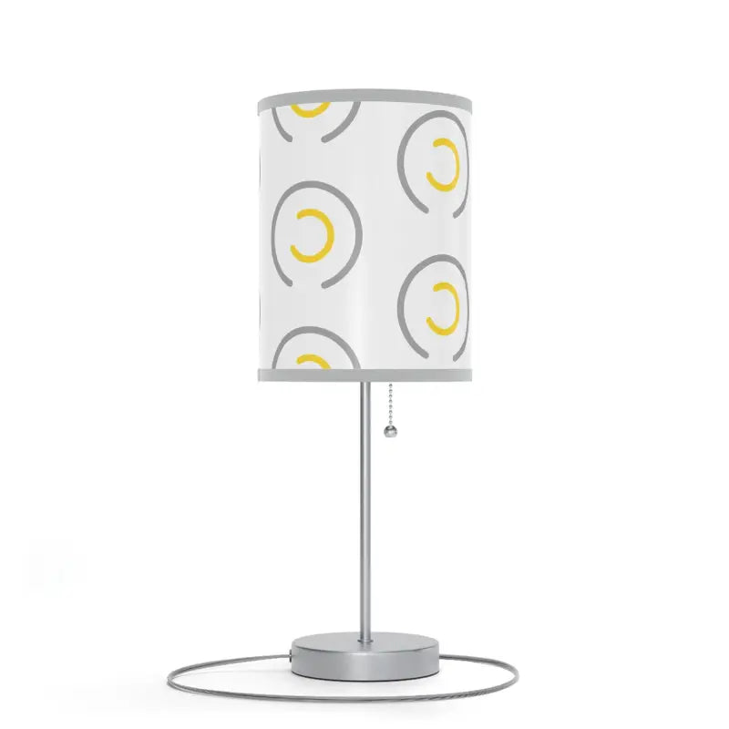 Illuminate with Style: Abstract Circles Lamp Us|ca Plug - Home Decor