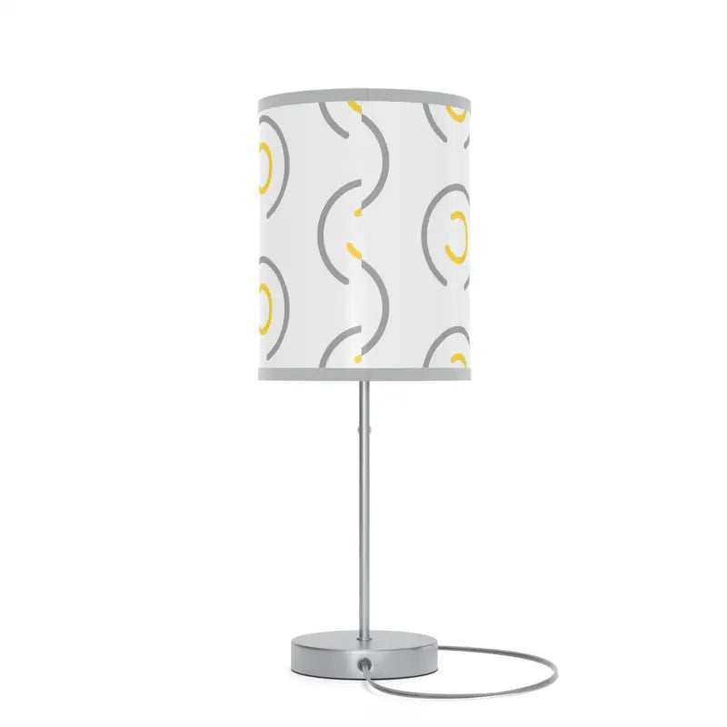 Illuminate with Style: Abstract Circles Lamp Us|ca Plug - Home Decor