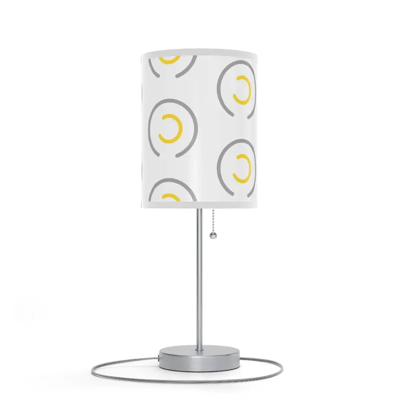 Illuminate with Style: Abstract Circles Lamp Us|ca Plug - Home Decor