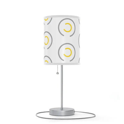 Illuminate with Style: Abstract Circles Lamp Us|ca Plug - Home Decor