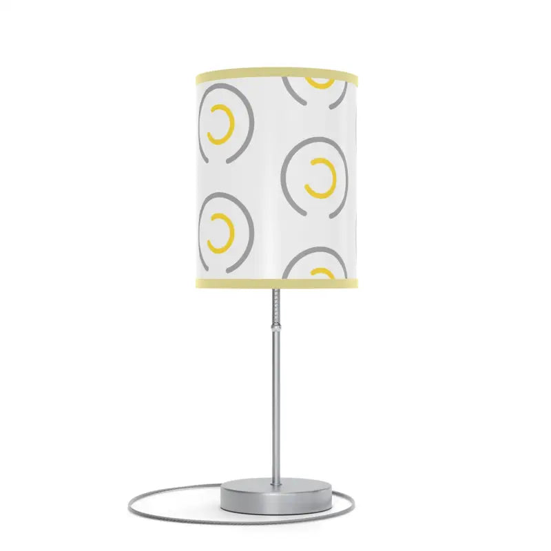 Illuminate with Style: Abstract Circles Lamp Us|ca Plug - Home Decor