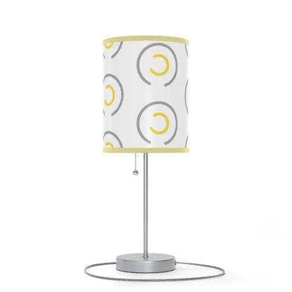 Illuminate with Style: Abstract Circles Lamp Us|ca Plug - Home Decor