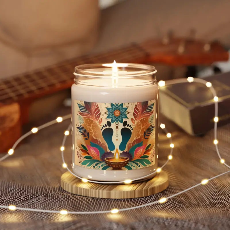 Enchanted Evenings: Diwali Diya Soy Wax Candles - Clean Cotton / 9oz Home Decor