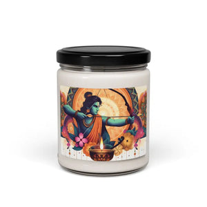 Ram Diwali Scented Soy Candles - Glowing Sanctuary - Dipaliz - White Sage + Lavender / 9oz
