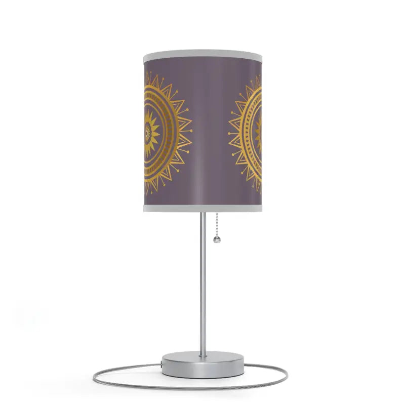 Brighten Up with our Mandal Pattern Lamp on Stand - Us|ca Plug - Home Decor