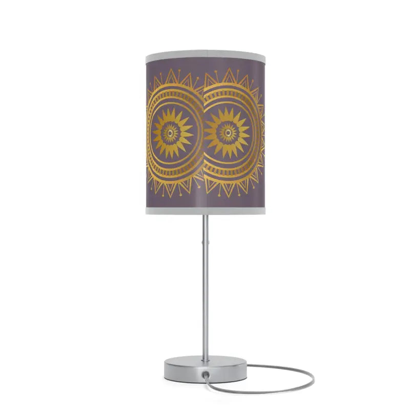 Brighten Up with our Mandal Pattern Lamp on Stand - Us|ca Plug - Home Decor