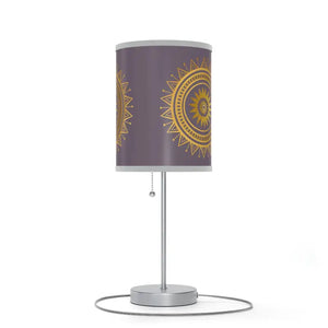 Mandal Pattern Lamp us Ca Plug Vibrant Home Decor by Dipaliz - Lamps