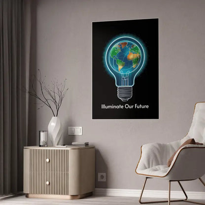 Illuminate your Space with Future Gloss Posters - 33.1’’ x 46.8’’ (vertical) / Glossy Poster