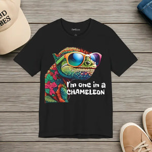 Jersey Short Sleeve Tee one in a Chameleon Unisex - Dipaliz - Black / s - T-shirts