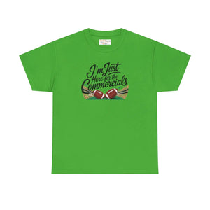Super Football Heavy Cotton Tee - Commercials Shirt - Dipaliz - T-shirts