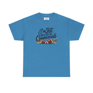 Super Football Heavy Cotton Tee - Commercials Shirt - Dipaliz - T-shirts