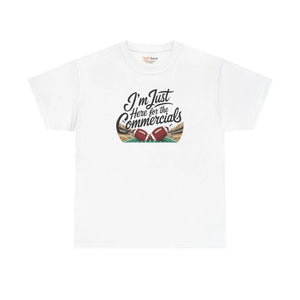 Super Football Heavy Cotton Tee - Commercials Shirt - Dipaliz - T-shirts