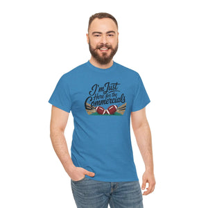 Super Football Heavy Cotton Tee - Commercials Shirt - Dipaliz - T-shirts
