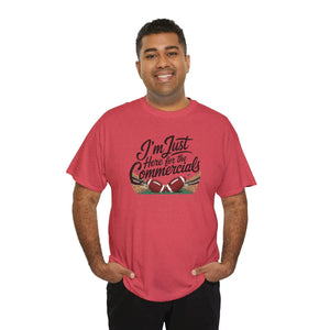 Super Football Heavy Cotton Tee - Commercials Shirt - Dipaliz - T-shirts