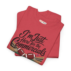 Super Football Heavy Cotton Tee - Commercials Shirt - Dipaliz - T-shirts