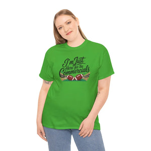 Super Football Heavy Cotton Tee - Commercials Shirt - Dipaliz - T-shirts