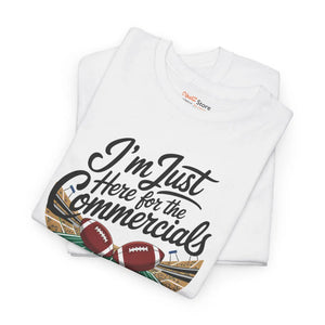 Super Football Heavy Cotton Tee - Commercials Shirt - Dipaliz - T-shirts