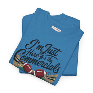 Super Football Heavy Cotton Tee - Commercials Shirt - Dipaliz - T-shirts