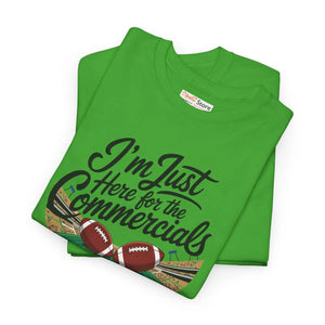 Super Football Heavy Cotton Tee - Commercials Shirt - Dipaliz - T-shirts