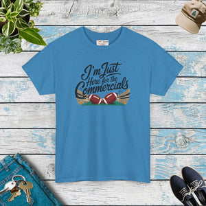 Super Football Heavy Cotton Tee - Commercials Shirt - Dipaliz - T-shirts