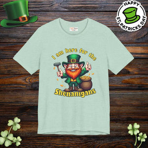 Shenanigans Unisex Jersey Short Tee Adventure Style - Dipaliz - Heather Prism Mint / Xs - T-shirts
