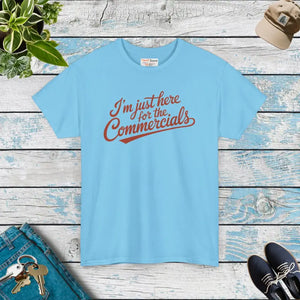 T-shirt - Super Football Unisex Heavy Cotton Tee Commercial Fan Shirt - Dipaliz Sky / s