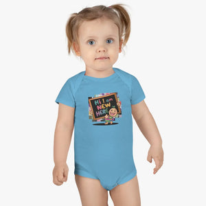 Cotton I’m New Here Baby Onesie Adventure Design - Dipaliz - One-pieces