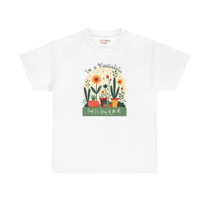 Unisex Plant Passion Heavy Cotton Tee - Durable - Dipaliz - T-shirts
