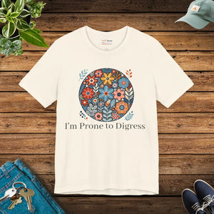 Unisex Jersey Short Sleeve Tee Floral Design - Dipaliz - T-shirts