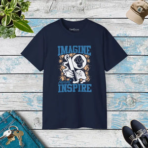 Ultra Cotton Tee - Imagine Inspire Science Style - Dipaliz - Navy / s - T-shirts